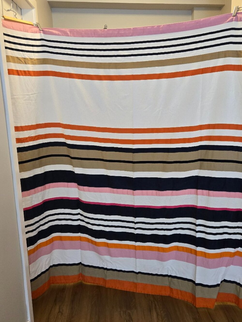 Kate Spade New York Multicolour Stripe Shower Curtain – 72" x 73"